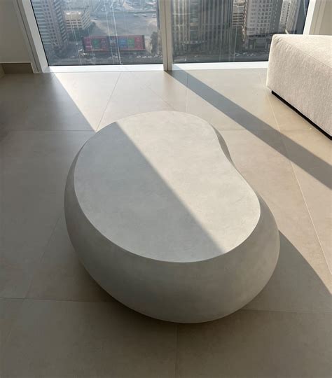 @hejhouse.ae on Instagram: "Crafted this pebble coffee table in micro