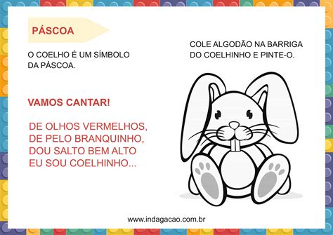 Atividade Páscoa: O Coelho da páscoa - Educação Infantil - INDAGAÇÃO