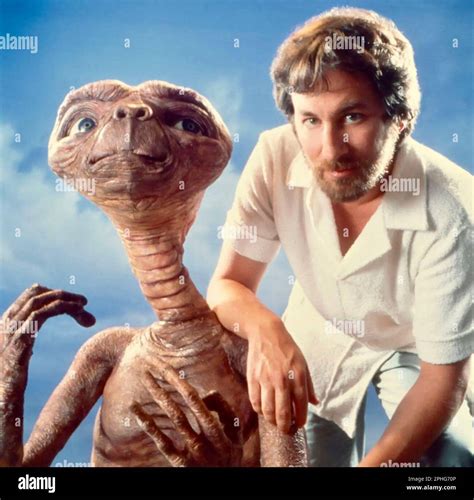STEVEN SPIELBERG in E. T. THE EXTRA-TERRESTRIAL (1982), directed by