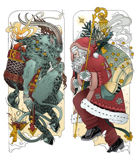 Krampus VS Santa 2016 - helenmask.com