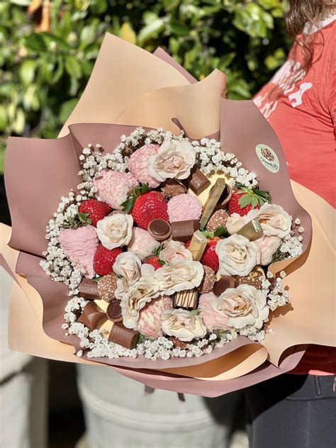 chocolate strawberry bouquet bouquet ideas frequet la