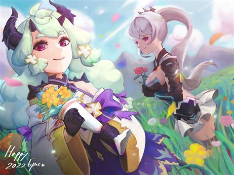 Alencia and Senya [art by Ropee8989] : r/EpicSeven