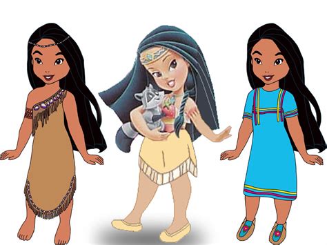 Child Pocahontas Redo by 1zutarafan on DeviantArt