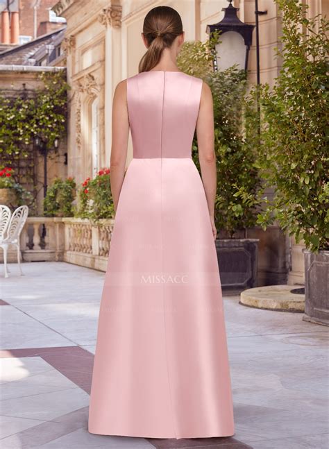 Jumpsuit/Pantsuit Asymmetrical Floor-Length Satin Mother Of The Bride
