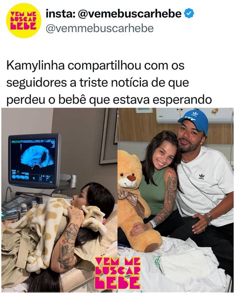 Vem Me Buscar Hebe | Kamylinha compartilhou com os seguidores a triste