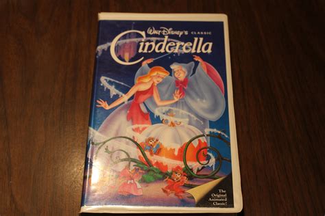 RARE Walt Disney Movie Cinderella Black Diamond Edition VHS Home Video Tape - VHS Tapes