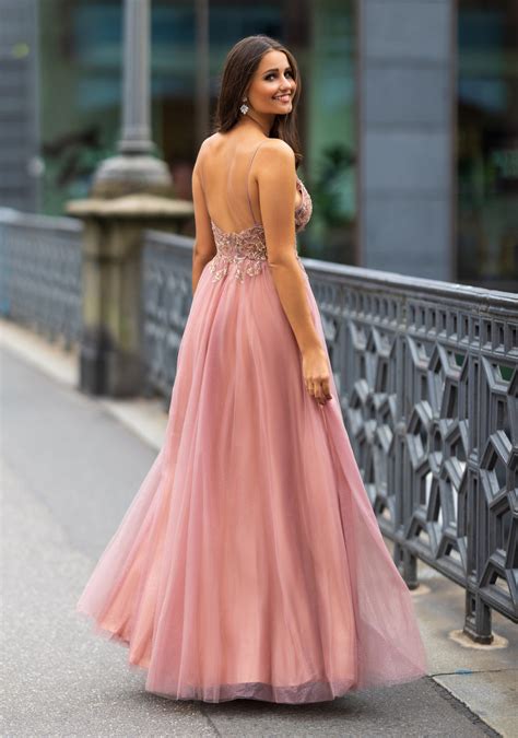 Christian Koehlert 0861 Embellished Sparkling Tulle Prom Dress - The