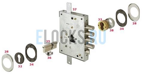 Одинарный цилиндровый замок Securemme 2600 F (Секурема 2600Ф) в Санкт ...