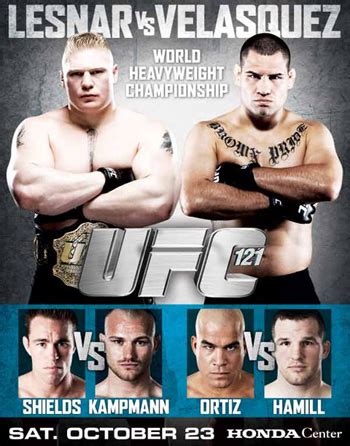 UFC 121 Cain Velasquez vs Brock Lesnar « EvilStar Productions