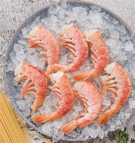 Аргентинские креветки без головы С1 - Fishminsk