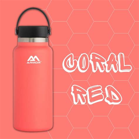 32oz | 40oz Armor Flask Botol Air Stainless Steel Insulated Vacuum ...