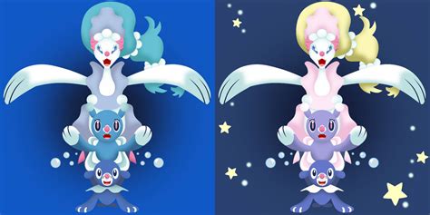 popplio evolution shiny  mockingbyrd  deviantart