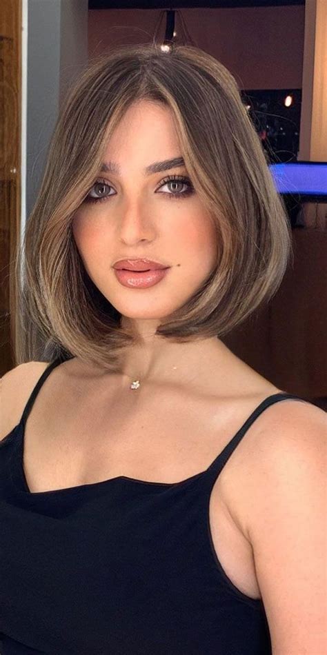 versatile bob haircuts   occasion middle part long bob