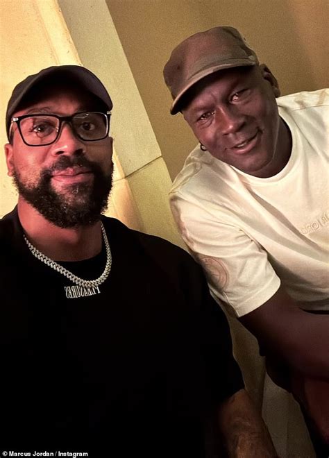 Marcus Jordan Appears To Snort White Powder Substance While Enjoying