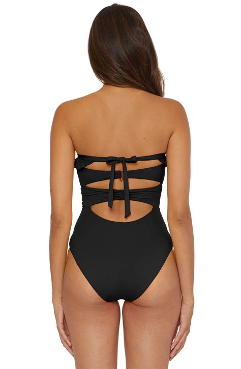 Soluna Ruffle Strappy One-PIece Swimsuit | Nordstrom