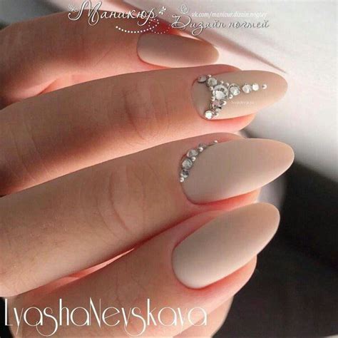 Нюдовый маникюр - фото модного дизайна 2020 | Wedding manicure, Perfect ...