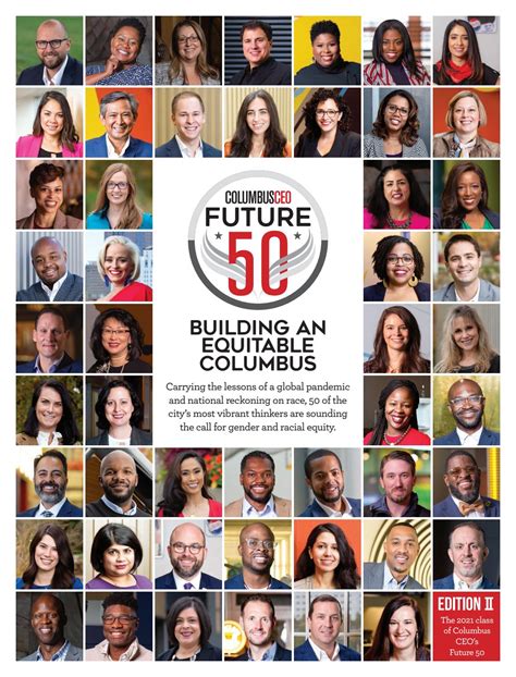 Columbus CEO Future 50 of 2021 - Building an Equitable Columbus by The