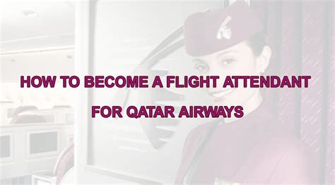 How to become a flight attendant for Qatar Airways - YouTube