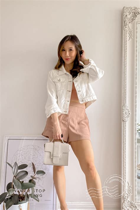 date night white denim jacket outfit dress YESMISSY - YesMissy