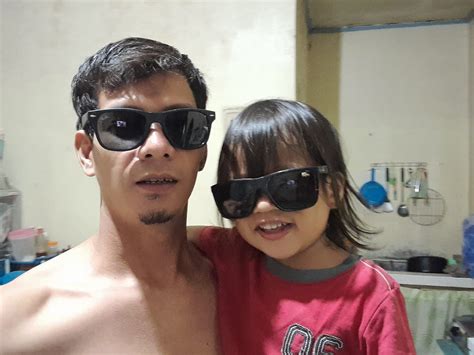 Dad and son tandem