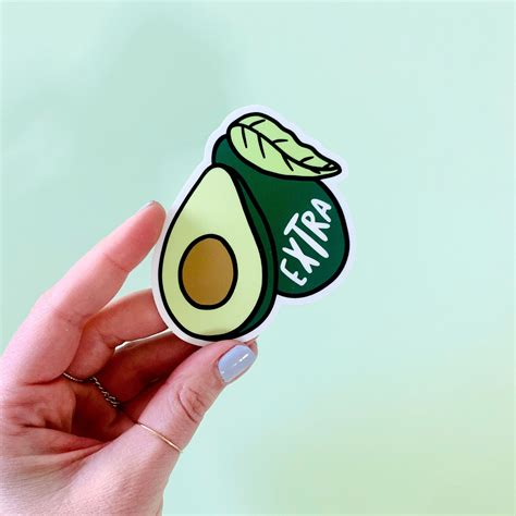 Avocado Extra Sticker – Brittany Paige