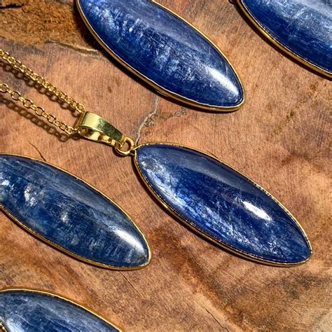 KYANITE NECKLACE Kyanite Necklace Crystal Necklace Crystal Jewelry ...