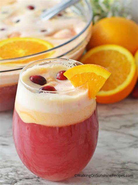 Brunch Punch Non Alcoholic - Walking On Sunshine Recipes