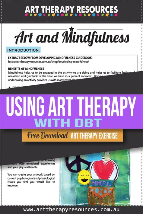 Using Art Therapy with DBT (FREE DOWNLOAD)