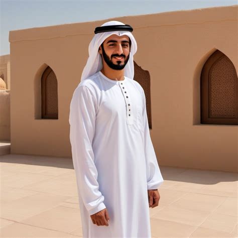 arab sheikh  traditional dress stable diffusion