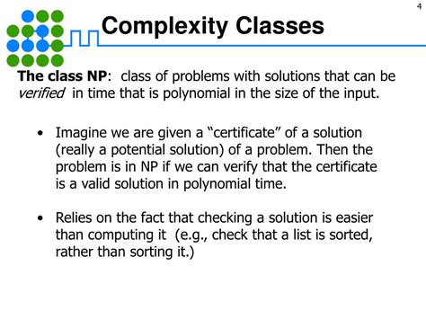 cpe complexity classes powerpoint