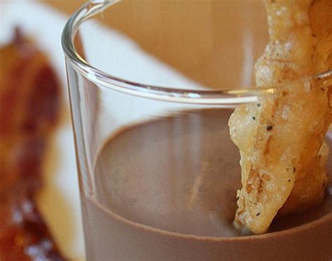 Umami Chocolate Panna Cotta | Giorgio Fresh Mushrooms