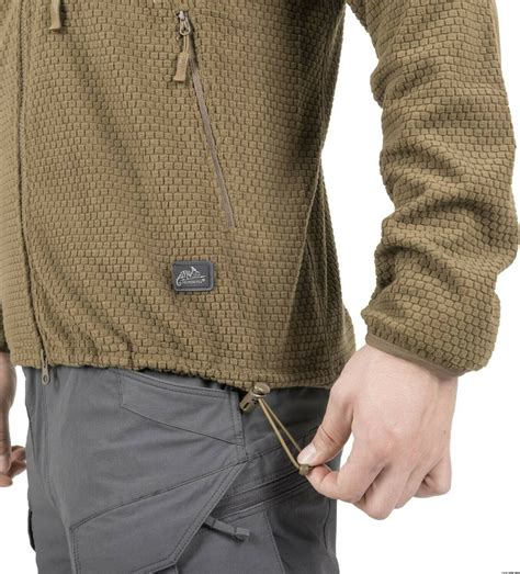 Helikon-Tex Alpha Hoodie Jacket - Grid Fleece | Men's Fleece Jackets ...