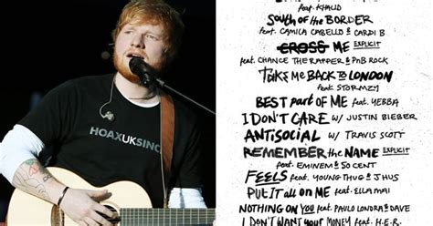 Celebrities on Ed Sheeran No. 6 Collaboration Project Album | POPSUGAR ...