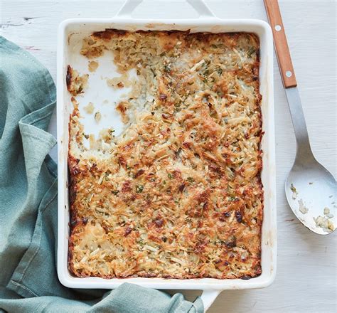 Potato & celeriac kugel - Good Food Middle East