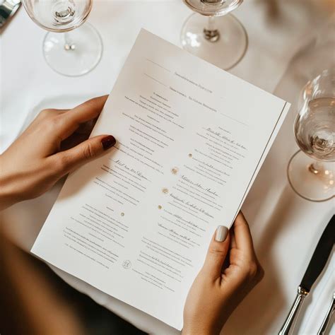 Dining Menus • Fine Dining Restaurant Menu Printing • Free Shipping