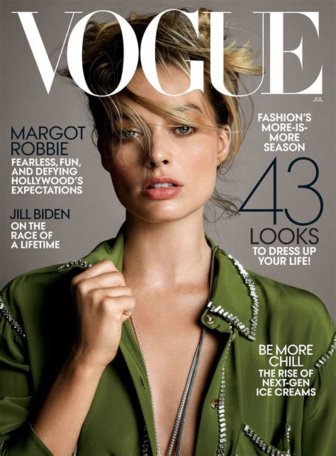 Margot Robbie Vogue Cover, Photographed by Inez and Vinoodh | Fashion ...