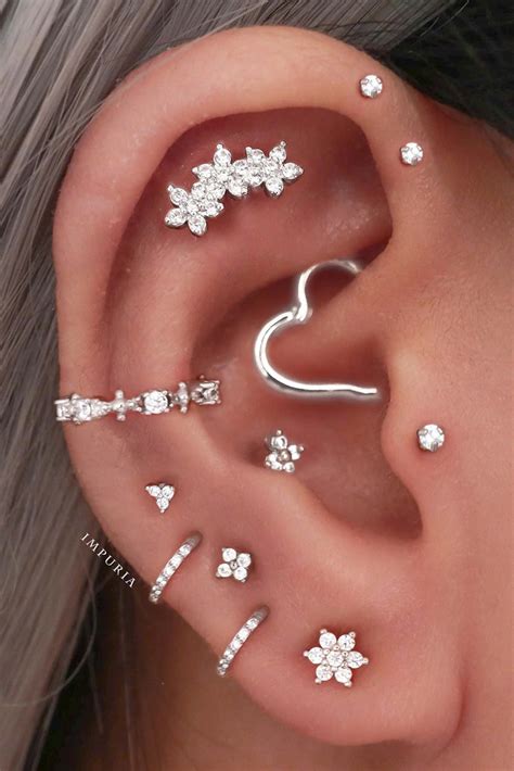 26 of the Most Unique Ear Piercing Ideas | Earings piercings, Unique ...