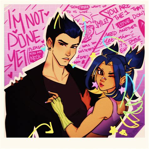 neon and yoru (valorant) drawn by stella_(steiiasaurus) | Danbooru