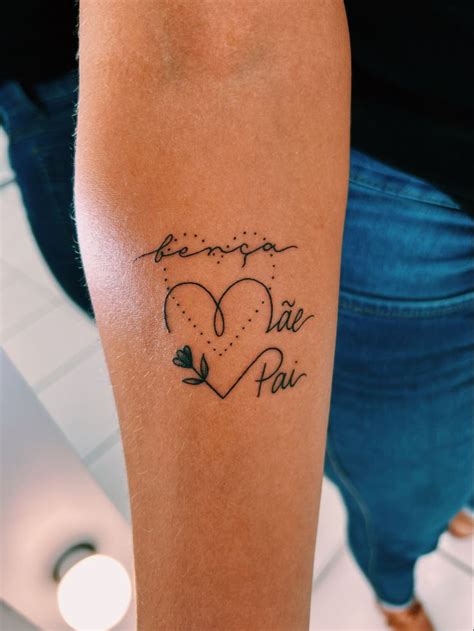 Mae E Pai Tatuagem - Mãe e pai | Tatuagem bença mãe bença pai, Tattoo afilhada e madrinha ...