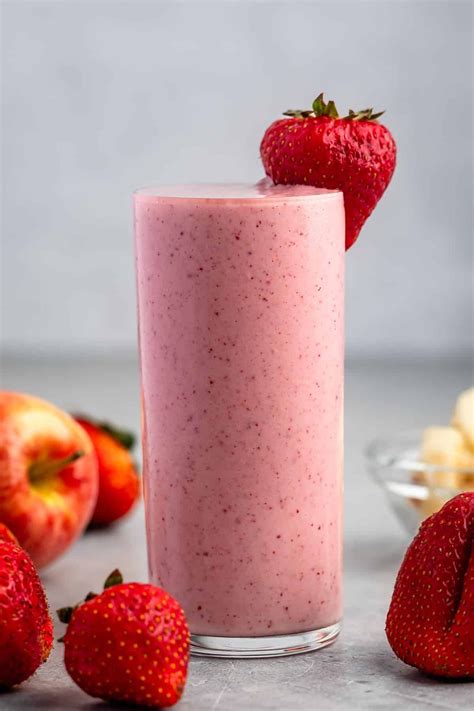 smoothies recipes banana strawberry 9