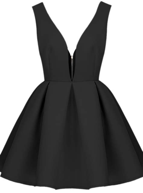 A-line V-neck Sheer Back Beaded Crystals Homecoming Dress