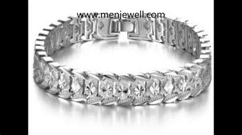 Latest jewellery design mens Silver Bracelet for men by menjewell.com ...