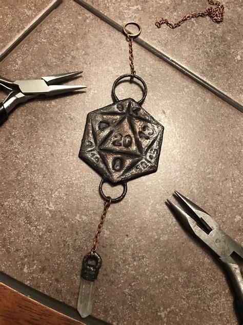 Not Character Art, but a D20 Wall Hanging I have been working on : r/DnDart