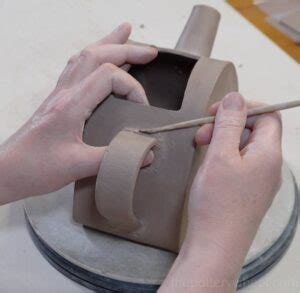 making  slab pottery teapot  step  step guide