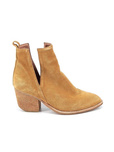 Jeffrey Campbell Solid Brown Tan Boots Size 8 - 64% off | thredUP