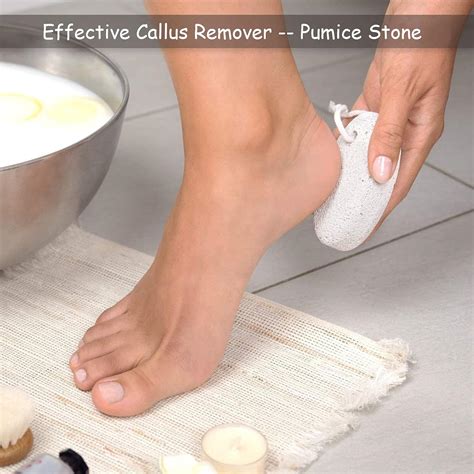 Pumice Stone for Feet, 3 Pcs Pumice Stone Natural Foot Scrubber, Pummis