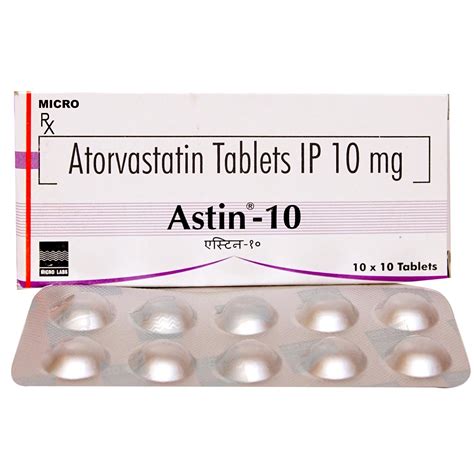 Astin 10 Tablet 10's Price, Uses, Side Effects, Composition - Apollo