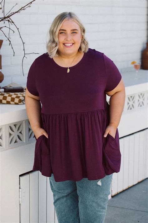 Curvy & Plus Size Tops – Peach The Label