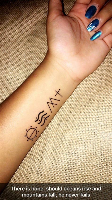 Pin by Addy Sullivan on tattoos | Tattoos, Christian tattoos, Wrist tattoos