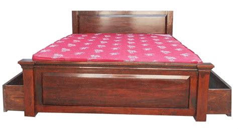 Simple Double Bed Designs In Wood